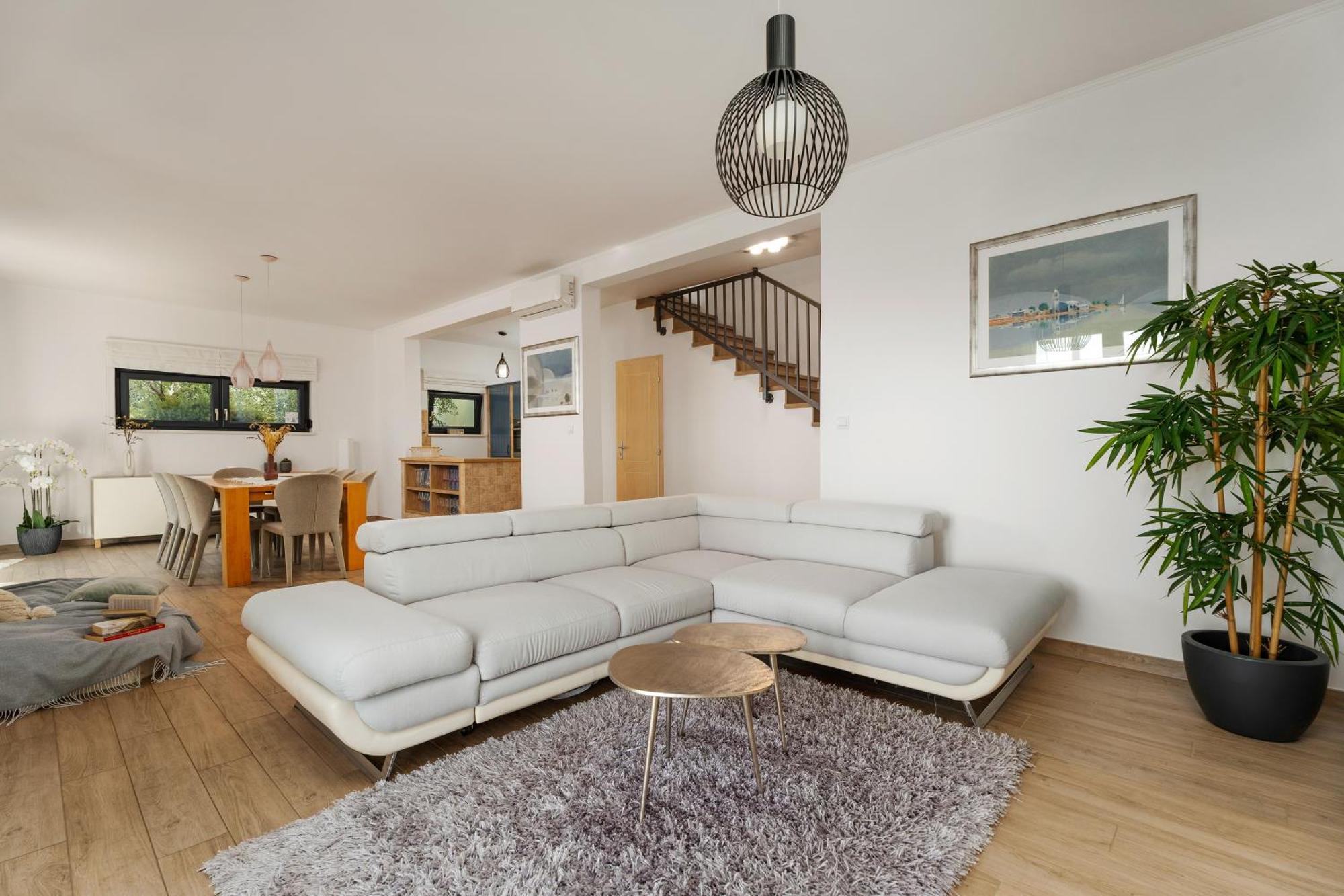 Villa Allegra With 32Msq Heated Pool, 300M Far From Sandy Beaches, Open Sea View オミシュ エクステリア 写真